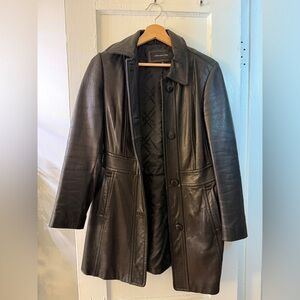 Jones New York Leather Jacket